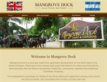 Tablet Screenshot of mangrovedock.com